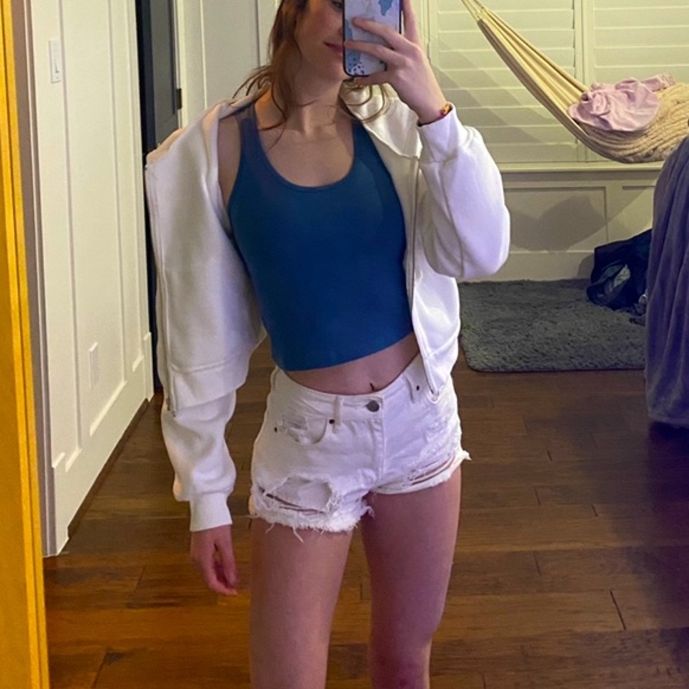 White pacson shorts